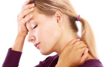 Основные симптомы шейного остеохондроза
