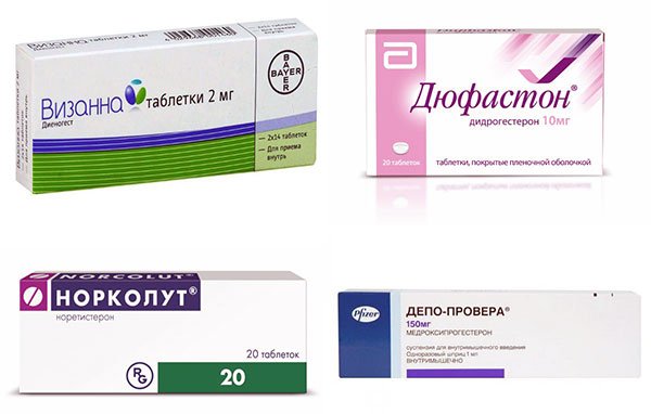 Препараты с гестагенами в лечении эндометриоза