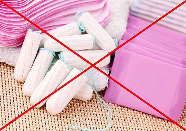 После выскабливания матки пользоваться тампонами запрещено