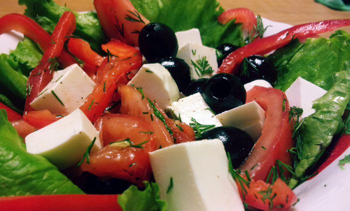 рецепт греческого салата